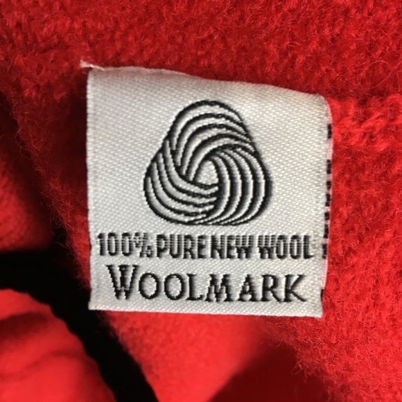 Vintage Pendleton Wool Velvet Red Blazer Sz M - Picture 3 of 4